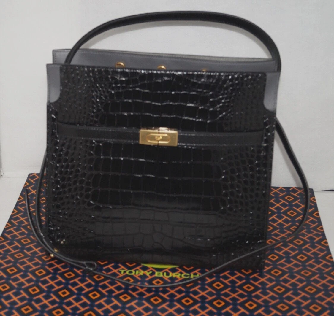 Tory burch lee radziwill large cheap satchel