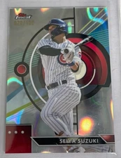 2023 Topps Finest Seiya Suzuki #96 LAVA REFRACTOR #29/100 Chicago Cubs