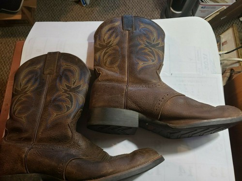 Justin Mens Style L7200 SZ 10 Leather 