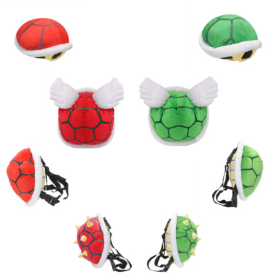 Super Mario Plush Toy Koopa Paratroopa School Bag Koopa Troopa Backpack for Kids