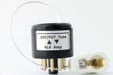 6L6 to 807 socket adapter gold plated (1) pc USA stock fast delivery
