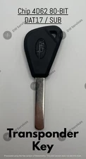 NEW! Subaru Transponder Chip 4D-62 (80-bit) Ignition Car Key Replacement SUB