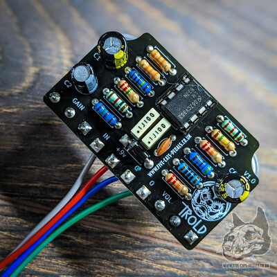 Trold - Way Huge Angry Troll Clone - Gitarrenpedal DIY - Fünf Katzen Pedale