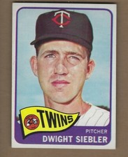 1965  TOPPS   DWIGHT SIEBLER  #  326  NEAR MINT