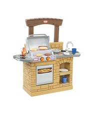 Little Tikes Cook 'n Play Outdoor BBQ , Brown