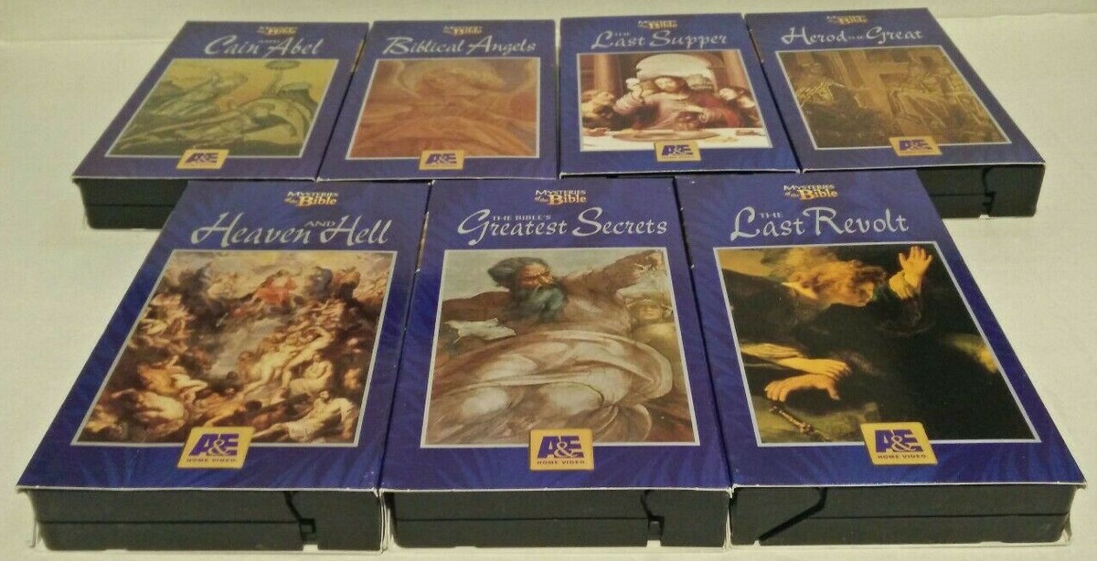 Mysteries of the Bible - Boxed Set 3: The Story Continues (VHS, 7