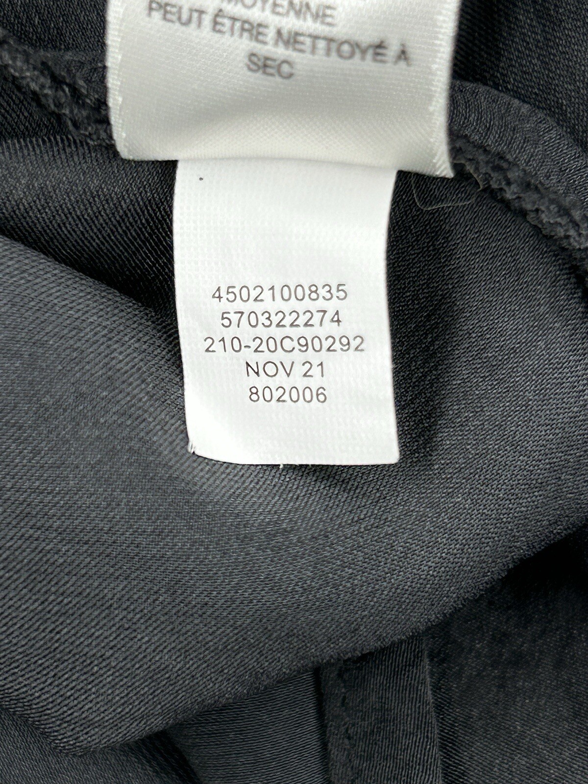 Chicos 3 Top Extra Large Black Split Back Layered… - image 6