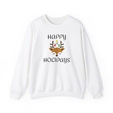 Holiday Sweater Unisex Crewneck Sweatshirt, Christmas Jumper, Xmas Apparel