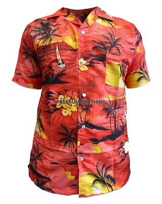Funny Hawaiian Shirts Amazon Men's Hawaiian Beach Print Casual