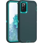 Blue Heavy Duty Defender Military Grade Case For Galaxy S20 FE