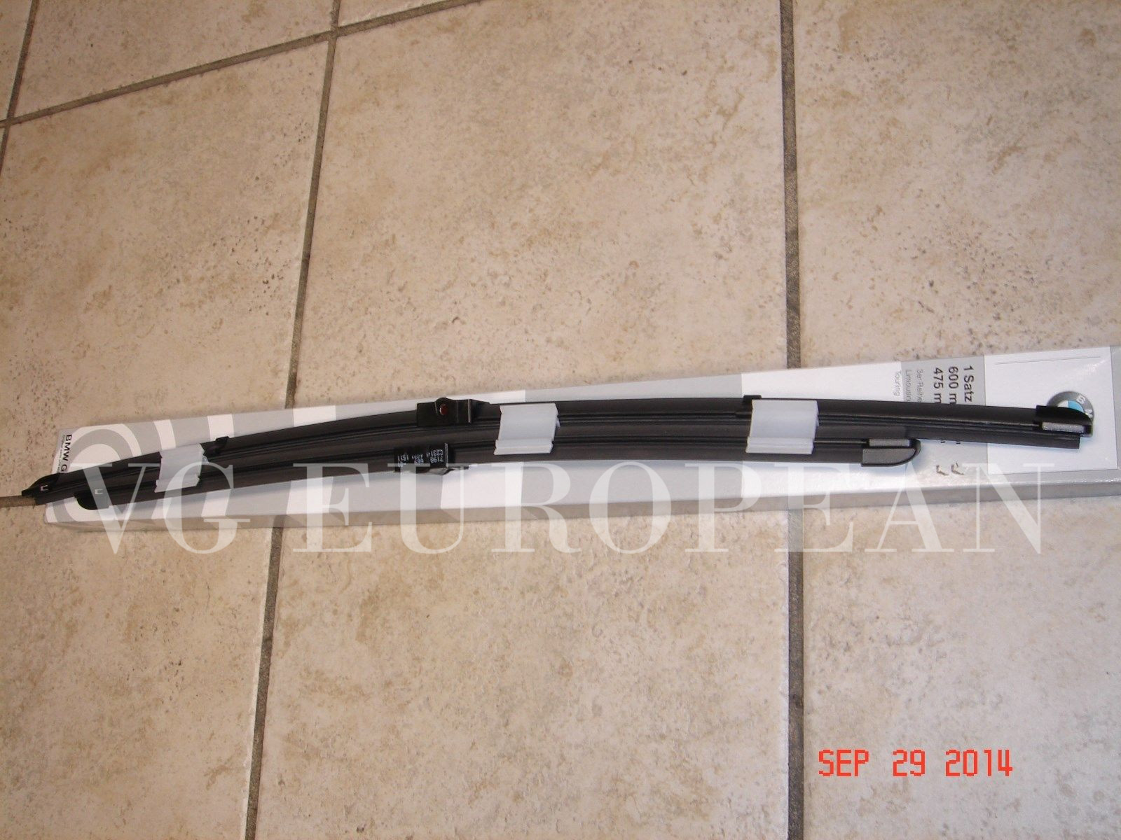 BMW E92 E93 3Series Genuine Front Windshield Wiper Blade Set NEW 328i