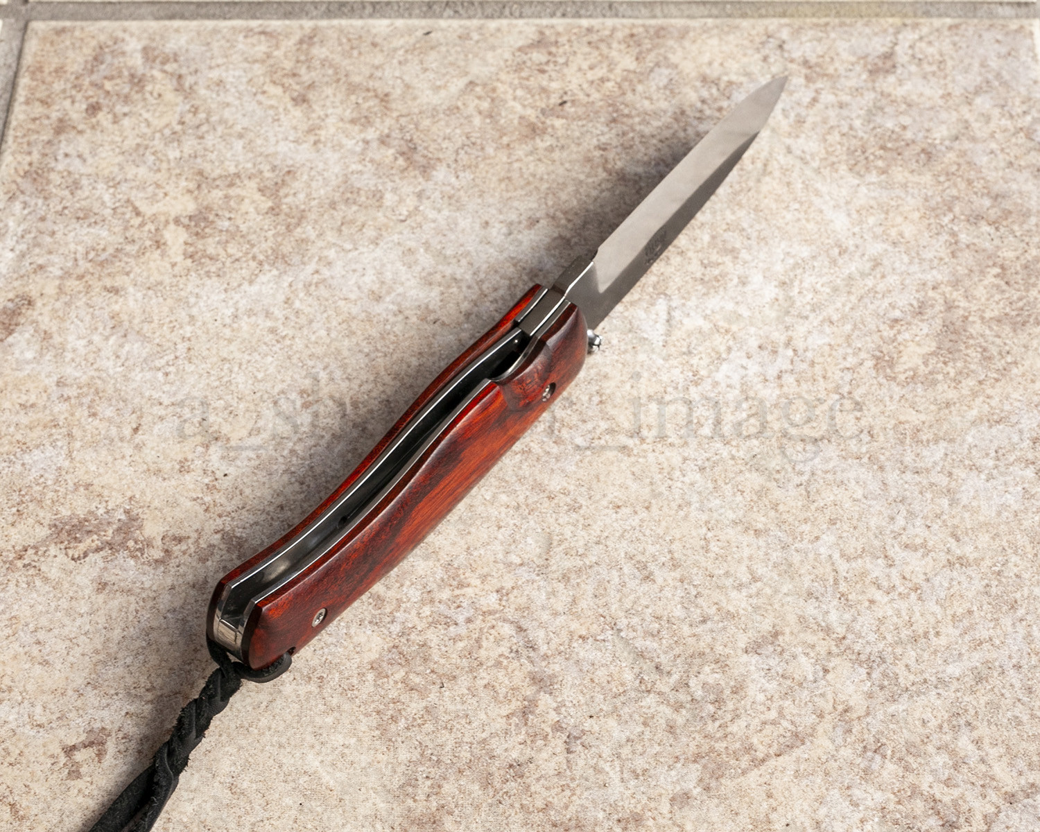 Citadel 'Husky' Handmade Folding Knife & Frame Lock Rosewood Scales 9