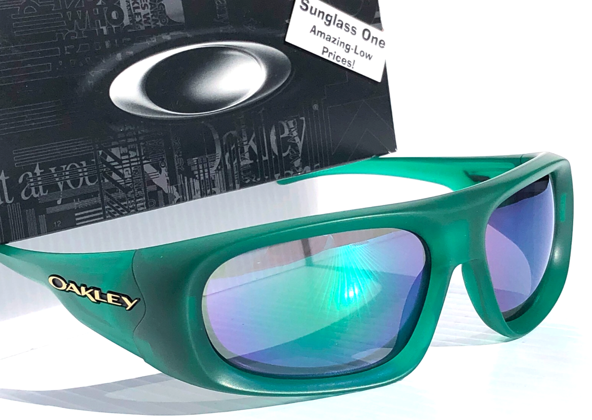 NEW Oakley BELLEVILLE Matte Trans Viridian Green PRIZM Jade