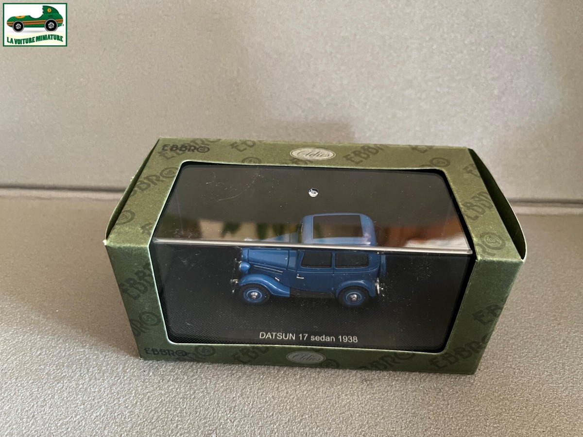 エブロ ダットサン 17 セダン 1938 ブラック 1/43 EBBRO (M-104) 日産