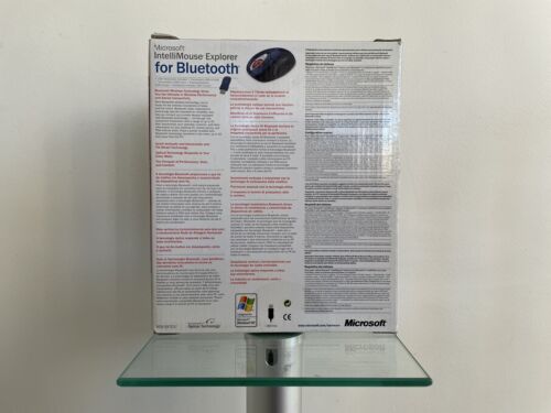 NOS Vintage Microsoft Intellimouse Explorer Bluetooth Mouse Rare HTF Sealed BNIB - Picture 2 of 6