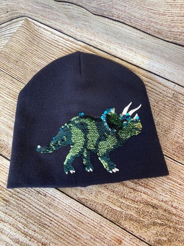 H \u0026 M sequin dinosaur winter hat-kids 4 