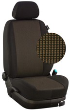 Tesla Model 3 Maß Sitzbezüge KOMPLETTSET Schonbezüge: Dublin-rost/schwarz