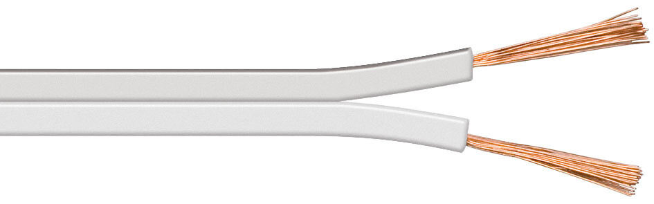 Thumbnail - Lautsprecherkabel Weiß; Lsk 2x0.75 Weiss - 100m Cca