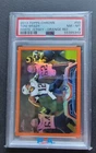 Tom Brady Orange Refractor Topps Chrome #50 PSA 8