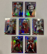 Arizona Cardinals 7 Refractor Lot 2025 Topps Chrome Marvin Harrison Trey McBride