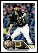 JT Brubaker 2023 Topps #75 Pittsburgh Pirates 31206 Baseball Card