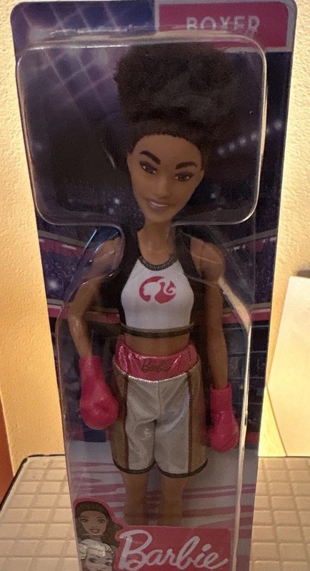 2019 Barbie You Can Be Anything Boxer Career 11.5in Articulated Doll Unopened