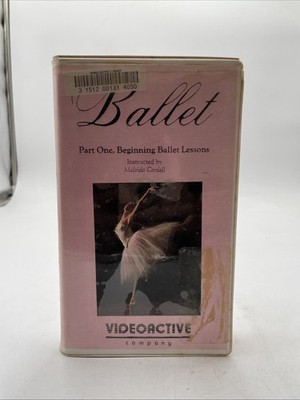 ''Beginning Ballet Lessons'' VHS tape