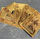 Complete Set! Lot ALL 5 STATES 1/2 Goldback 24KT Gold Notes 1/2000th oz Bullion