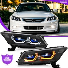 Led Headlight Fit For Honda Accord Sedan 4-door 2008-2012 Front Lamps Animation Led Headlight Fit For Honda Accord Sedan 4-door 2008-2012 Front Lamps Animation
