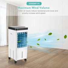 Portable Air Conditioner Fan Evaporative Cooler Cooling Machine 3 Speed