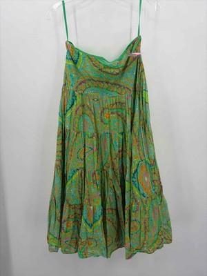 Pre-Owned Ralph Lauren Green Size Small Maxi Skirt