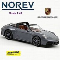 Porsche 911 Targa Gts 2024-26 Typ: 992.2 Schiefergrau Neo 1:43 Norev 750073