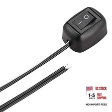 Universal Rocker Switch, Car DIY Switch Paste Type Rocker Switch ON/Off2V DC, 1