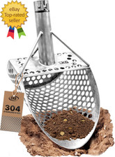 Metal Detecting Heavy Duty Sand Sifter Scoop Stainless Steel 304 Scoop Shovel