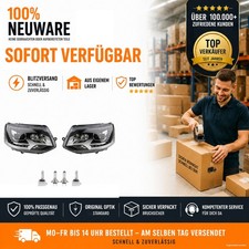 Scheinwerfer Set Xenon passend für VW Transporter T5 09- mit Leuchtmitteln LI+re