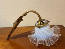 APPLIQUE COL DE CYGNE AVEC TULIPE EN EVVER OPALESCENT