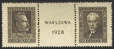 Poland. MNH Yvert 340/41. 1928. Complete series. NICE. Yvert 2012: 289 Eur