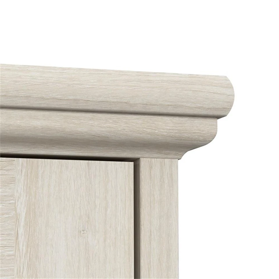 Bush Lennox Engineered Wood End Table in Linen White Oak (Set of 2) - Image 4 of 4