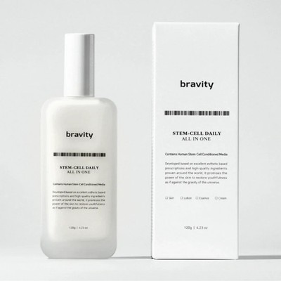 Bravity Stem-Cell Daily All in One | Hydrating Multi-Use Toner + Serum Cream