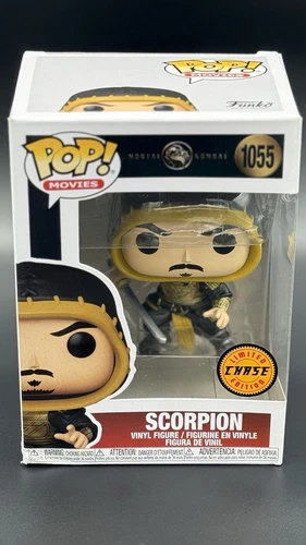 Funko Pop! Mortal Kombat Scorpion 1055 – Chase Limited Edition Figure NEW (V1)
