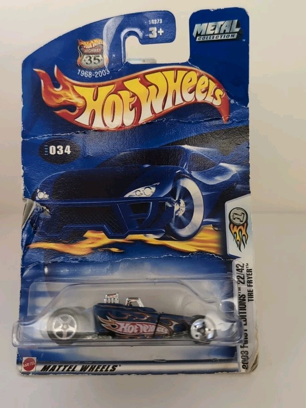 Hot Wheels 2003 First Editions 22/42 Tire Fryer #034