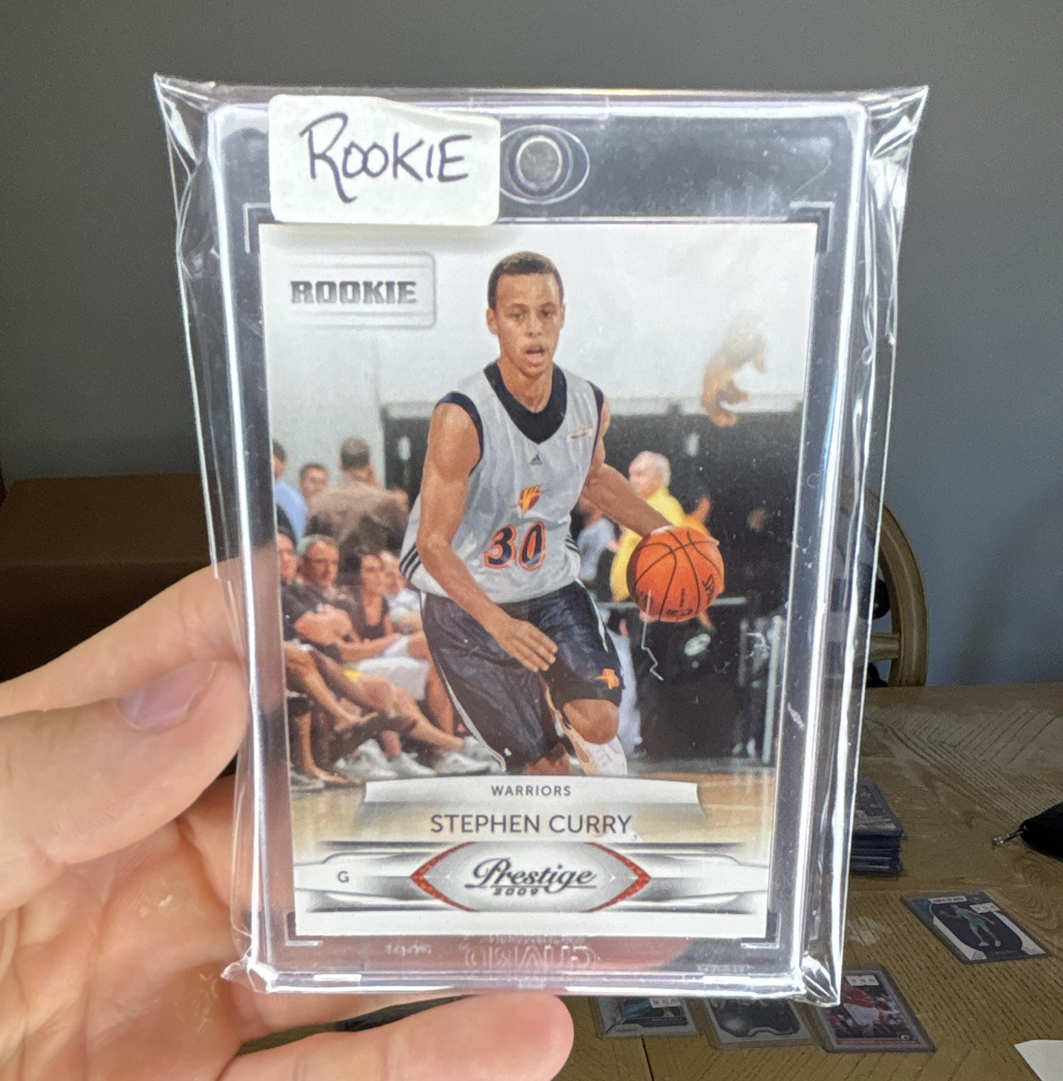 Stephen Curry #207 Basketball Cards 2009 Panini Prestige trading card — raw and PSA graded price guide