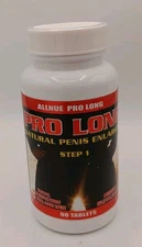 Allnue Pro Long Natural Penis Enlarger Step 1 Herbal Supplement 90 Tablets