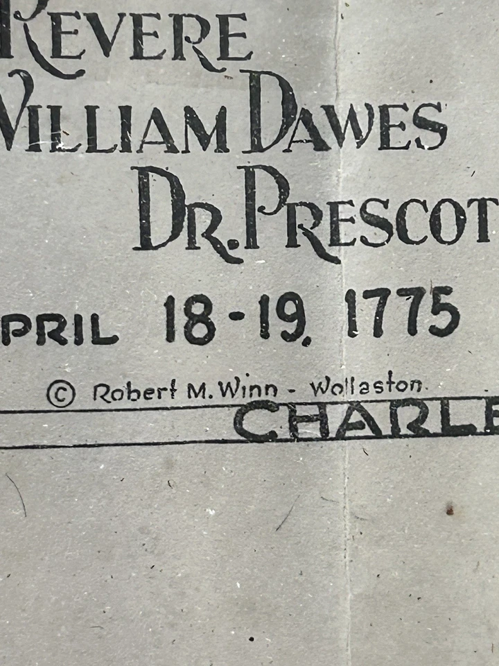 Historical Rides Of Paul Revere, William Dawes, And Dr. Prescott ￼ - Image 3 of 4