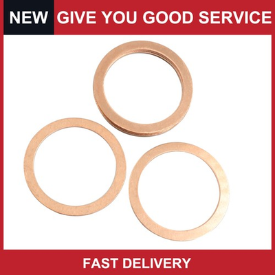 #ad Universal 40mm Inner Dia Copper Washers Flat Sealing Gaskets Ring Pack of 8 $14.79