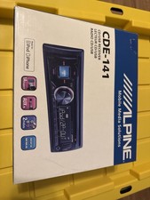 Alpine CDE-141 USB/MP3/CD Player In Dash Rece...