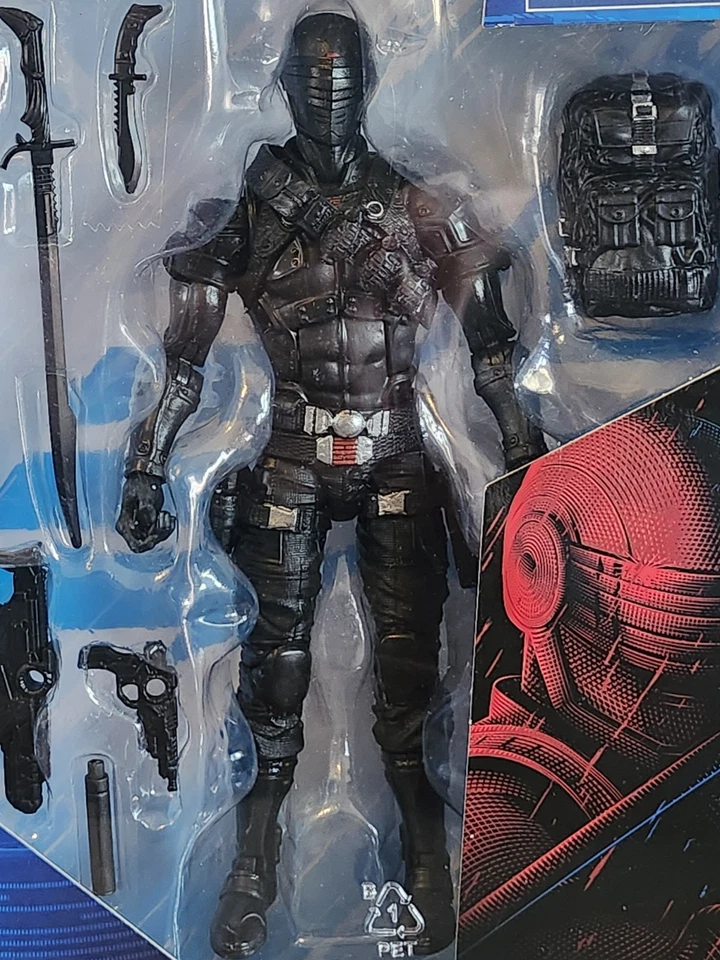 Figura GI JOE Serie Clasificada 6" OJOS DE SERPIENTE 02 con Símbolo Rojo Hasbro Foto 2 de 4