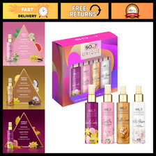 Unique Body Mist Set - Vegan Cruelty-Free Perfume Sprays for Women - Travel Size