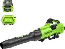 Greenworks 60V Cordless Leaf Blower 630CFM 170MPH w/ 2.5Ah Battery & 3A Charger™