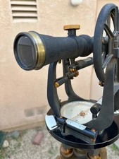 Vintage Keuffel & Esser Surveyor Transit w/ original box & Tripod